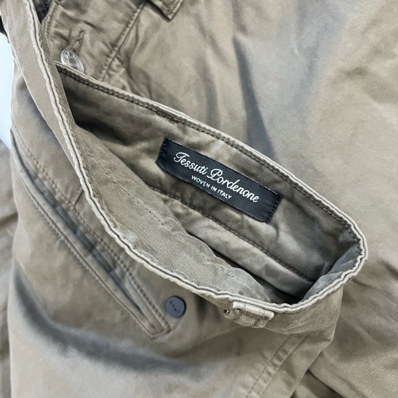 NNO7 No Nationality Marco Classic Chino Pants Greenish Brown Size 32 x 30 - Picture 7 of 13
